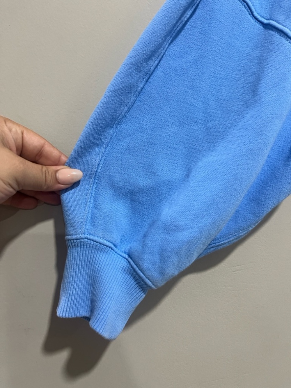 aerie Sky Blue Crewneck Sweatshirt - Picture 7 of 13